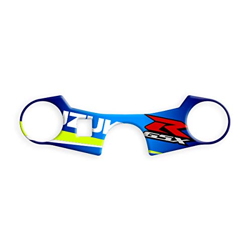 KLEBSTOFF FÜR GABELPLATTE GSXR 1000 DAL 2005 AL 2006 P-GSXR-003 (Blue Neon) von Az Graphishop