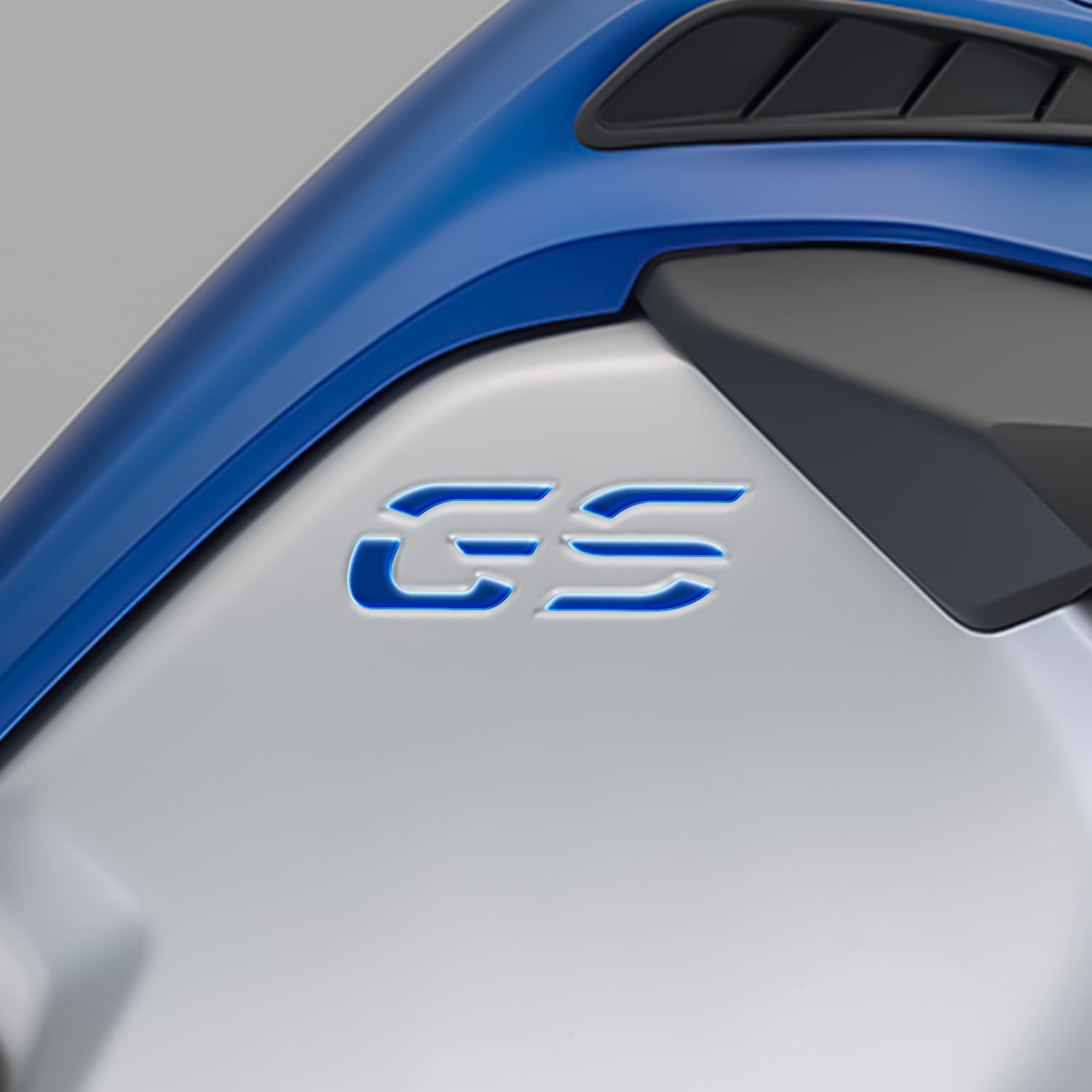 Kit 2 Stickers GS 3D Resin FÜR BMW R 1250-1200 GS ADV 2014-2018 AD-GSADV2 (Blue) von Az Graphishop