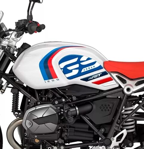 Seitliche Tankprotektoren kompatibel mit BMW R Nine T Urban GS 2021 L-111 (HP) von Az Graphishop