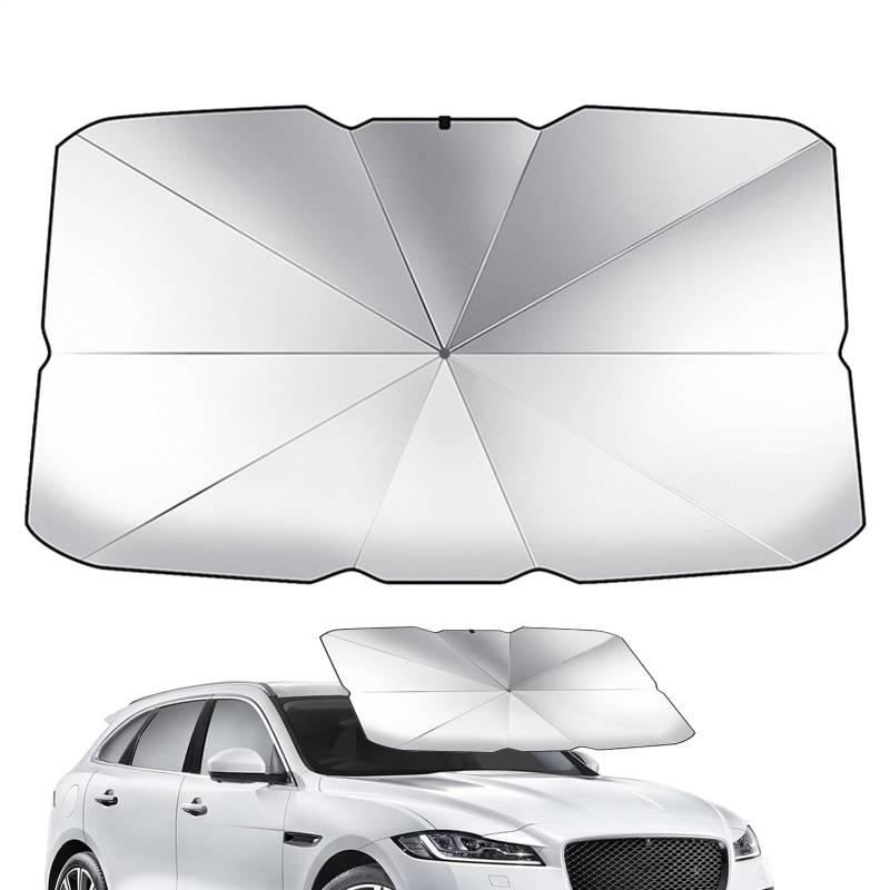 Autoscheiben-Sonnenschutz - Fahrzeug Windschutzscheiben-Abdeckung - UV-Schutz Klappbarer Sichtschutz Für Campingbus Reisen Parken Transporter Mit Faltsystem von Aznever