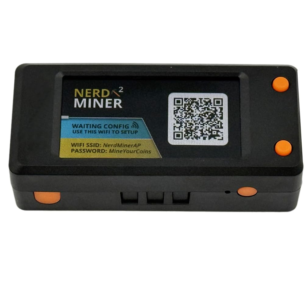 Azull Nerdminer V2 BTC Solo Lotterie Miner 78KH/S mit LCD-Display BTC-Miner ASIC-Mining Bitcoin BTC-Miner Silent Miner Azull Nerdminer V2 BTC Solo Lotterie Miner 78KH/S mit LCD-Display BTC-Miner ASIC-Mining Bitcoin BTC-Miner Silent Miner von Azull
