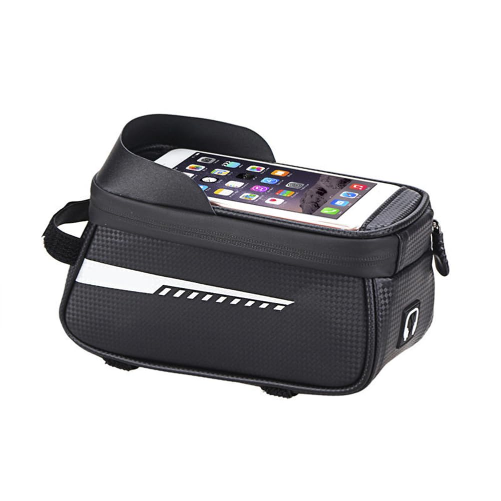 Azull wasserdichte Fahrrad-Telefontasche mit Touchscreen, Vordere Oberrohr-Mountainbike-Tasche, Fahrrad-Telefonhalter Azull wasserdichte Fahrrad-Telefontasche mit Touchscreen, Vordere Oberrohr-Mountainbike-Tasche, Fahrrad-Telefonhalter von Azull