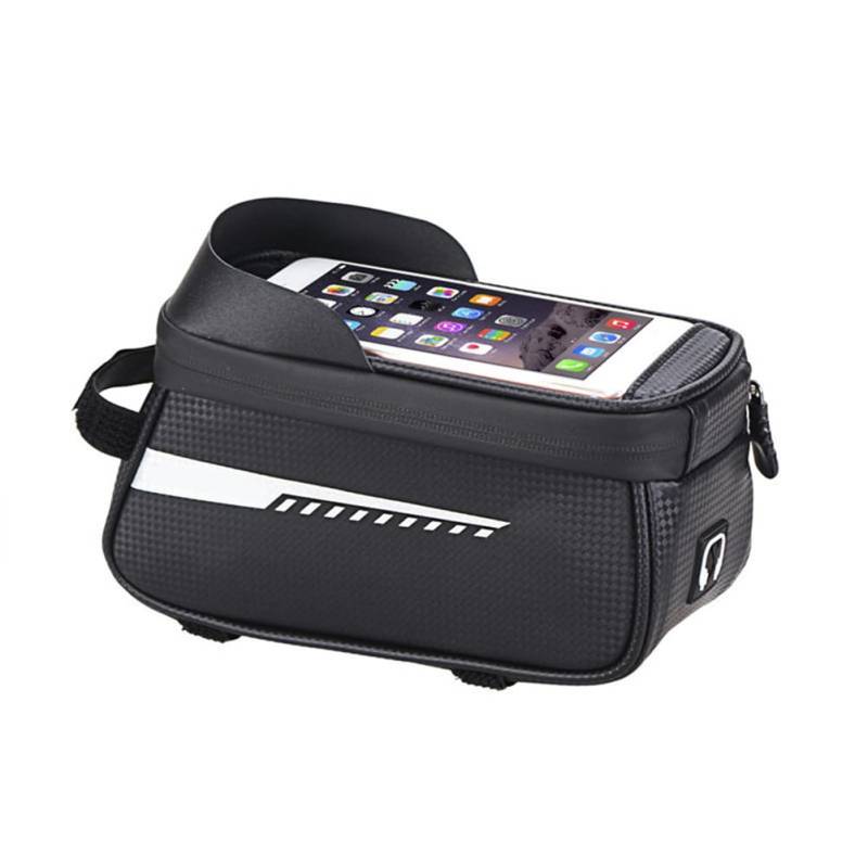 Azull wasserdichte Fahrrad-Telefontasche mit Touchscreen, Vordere Oberrohr-Mountainbike-Tasche, Fahrrad-Telefonhalter von Azull