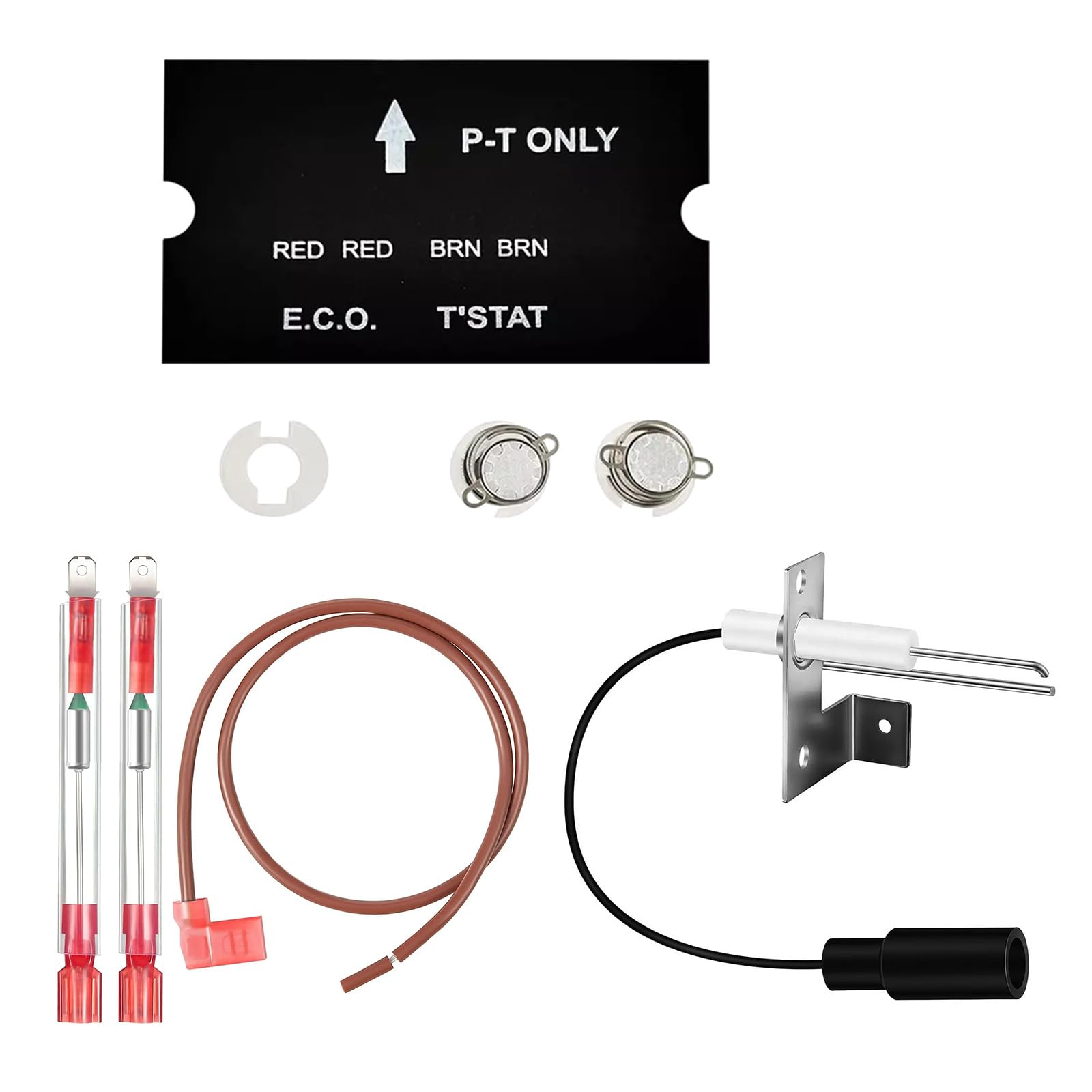 Upgrades Warmwasserbereiter, thermische Abschaltung, Montage mit Zündern und Thermostat, passend für Anhänger 91447 93866 93868 Modelle Upgrades Warmwasserbereiter, thermische Abschaltung, Montage mit Zündern und Thermostat, passend für Anhänger 91447 93866 93868 Modelle von Azxcvbnm