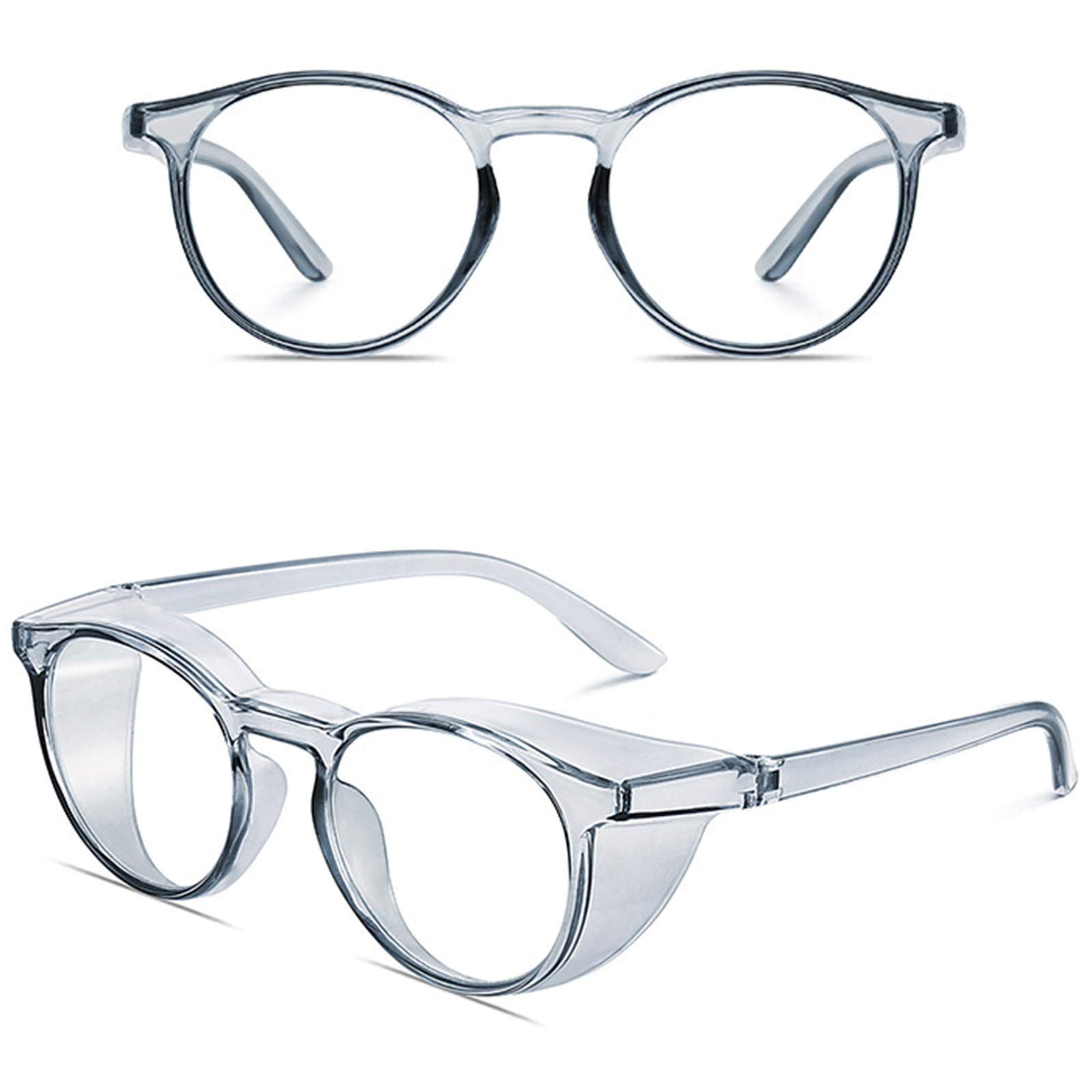 TriLance Anti-Fog-Schutzbrille für Frauen Männer Clear Eye UV-Schutz Anti-Scratch HD-Schutzbrille mit Seitenschutz von B/N