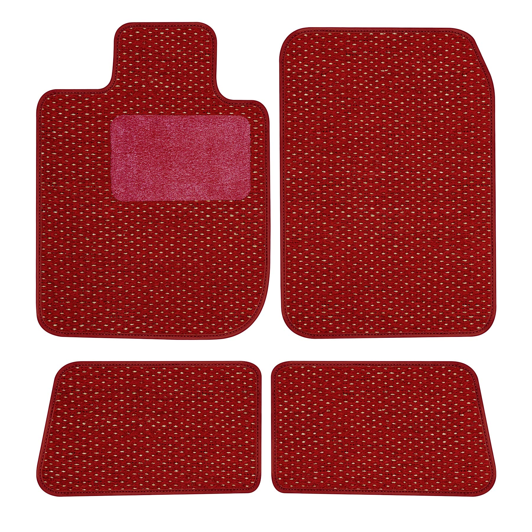 B&B Autosport Audi Q2 Fußmatten, Autofußmatten, Autoteppiche, 4-teiliges Set - COCO RED-WHITE 2017, 2018, 2019, 2020 B&B Autosport Audi Q2 Fußmatten, Autofußmatten, Autoteppiche, 4-teiliges Set - COCO RED-WHITE 2017, 2018, 2019, 2020 von B&B Autosport