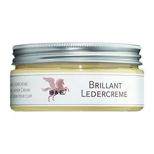 B & E - Brillant Ledercreme - 250 ml - Premium Lederpflege von Glattleder von B & E