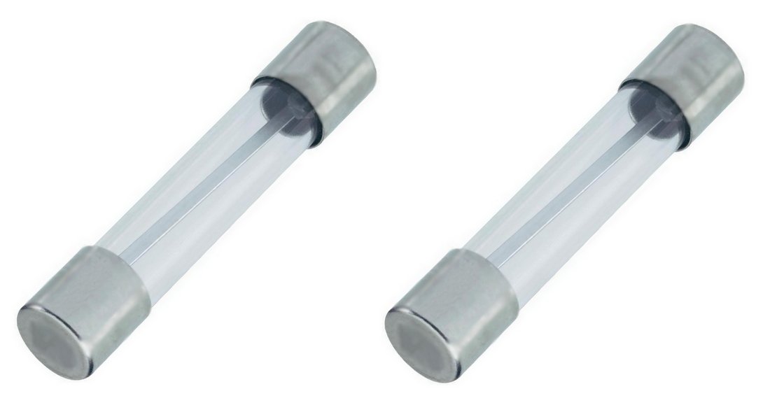 B2Q Feinsicherung Glassicherung 0,25 A Flink US-Sicherung 6 x 30 mm 2 Stück (0255) von B2Q