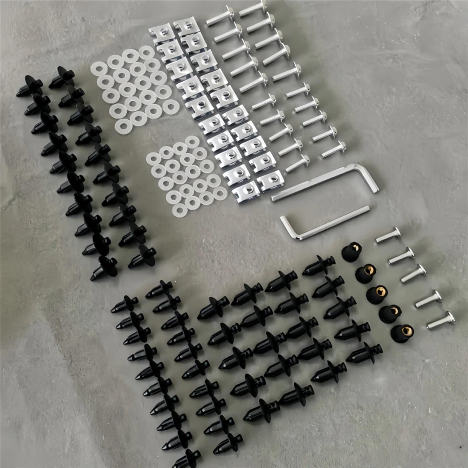 BABEGIM Verkleidungs-Karosserie-Kit Schrauben passend for CBR600RR CBR600 RR 2003 2004 2005 2006 2007 2008 2009 2010 2011 2012 2013-2023 von BABEGIM