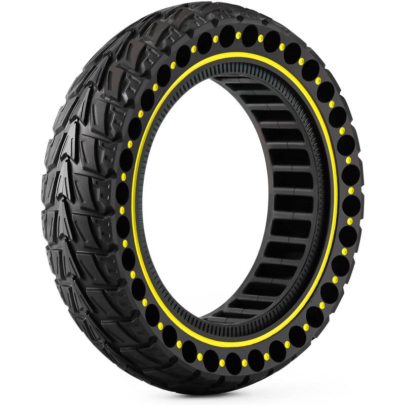 BABEJIA 1PCS Scooter Reifen 60/70-6.5 Tubeless, Werten Sie Ihr Fahrzeug auf mit Scooter Reifen 10x2.5, Off-Road Vollgummireifen 10x2.50-6.5 Kompatibel mit Ninebot G30/G30D/G30LP/G30D/Max G30/G30 II von BABEJIA