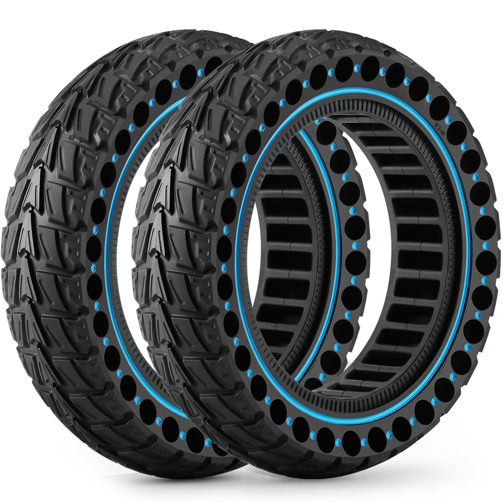 BABEJIA 2PCS Scooter Reifen 60/70-6.5 Tubeless, Werten Sie Ihr Fahrzeug auf mit Scooter Reifen 10x2.5, Off-Road Vollgummireifen 10x2.50-6.5 Kompatibel mit Ninebot G30/G30D/G30LP/G30D/Max G30/G30 II BABEJIA 2PCS Scooter Reifen 60/70-6.5 Tubeless, Werten Sie Ihr Fahrzeug auf mit Scooter Reifen 10x2.5, Off-Road Vollgummireifen 10x2.50-6.5 Kompatibel mit Ninebot G30/G30D/G30LP/G30D/Max G30/G30 II von BABEJIA