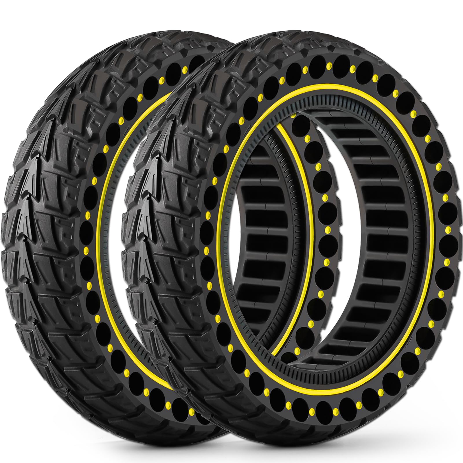 BABEJIA 2PCS Scooter Reifen 60/70-6.5 Tubeless, Werten Sie Ihr Fahrzeug auf mit Scooter Reifen 10x2.5, Off-Road Vollgummireifen 10x2.50-6.5 Kompatibel mit Ninebot G30/G30D/G30LP/G30D/Max G30/G30 II BABEJIA 2PCS Scooter Reifen 60/70-6.5 Tubeless, Werten Sie Ihr Fahrzeug auf mit Scooter Reifen 10x2.5, Off-Road Vollgummireifen 10x2.50-6.5 Kompatibel mit Ninebot G30/G30D/G30LP/G30D/Max G30/G30 II von BABEJIA