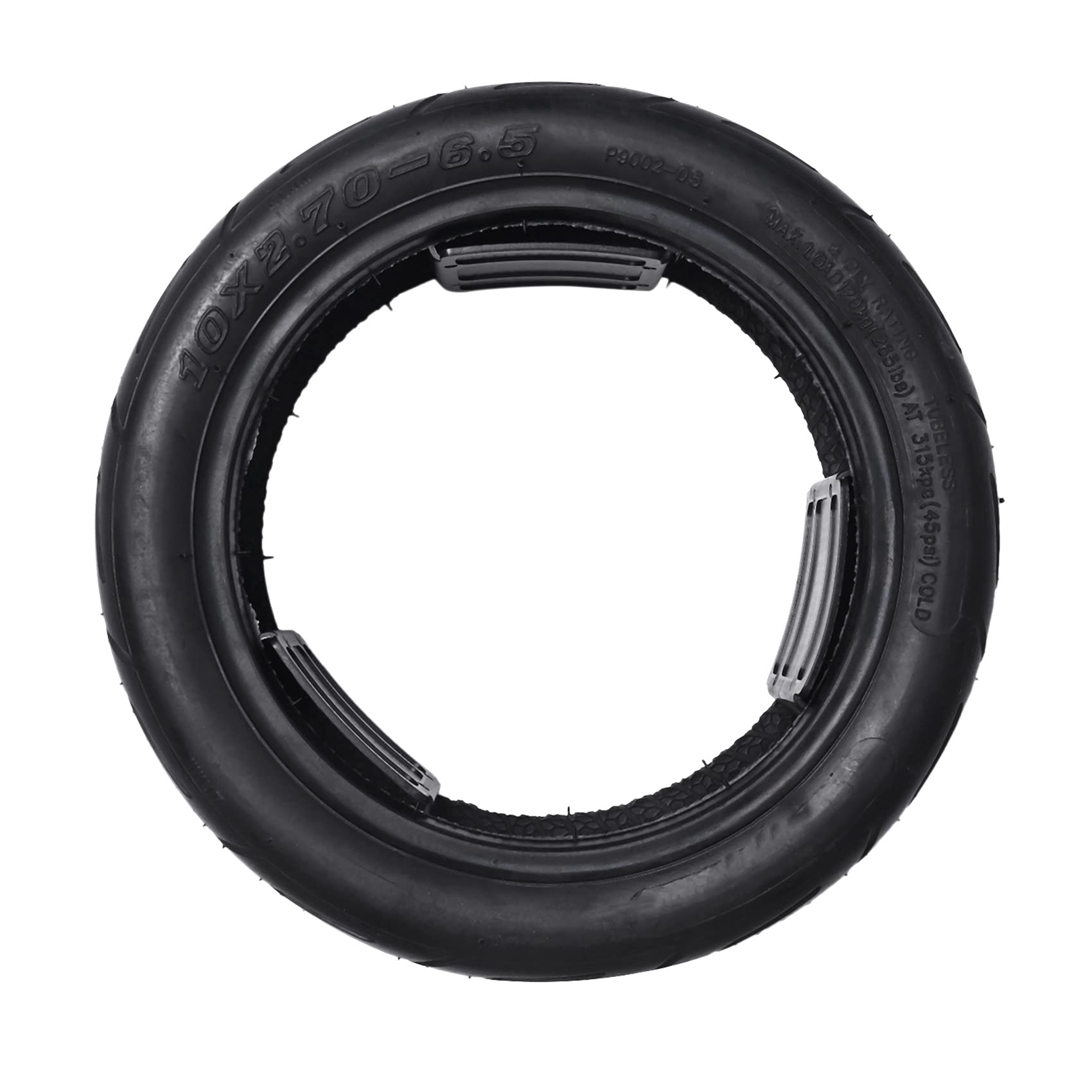 BABOS Tubeless Tire 10X2.70-6.5 Vakuum-Reifen passend für Elektroroller Balanced Scooter 10 Zoll Vakuumreifen BABOS Tubeless Tire 10X2.70-6.5 Vakuum-Reifen passend für Elektroroller Balanced Scooter 10 Zoll Vakuumreifen von BABOS