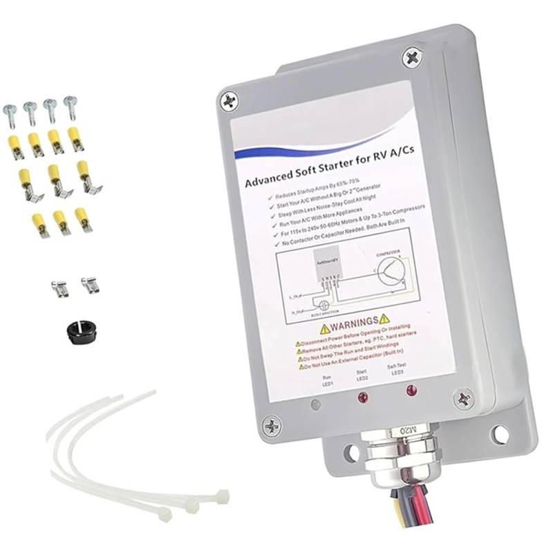 BABYVIVA Weicher Starter Ermöglicht Eine Einfache Start AC Und Geräte Mit Kleinen Generatoranhänger Campern AC Soft Starter Set von BABYVIVA