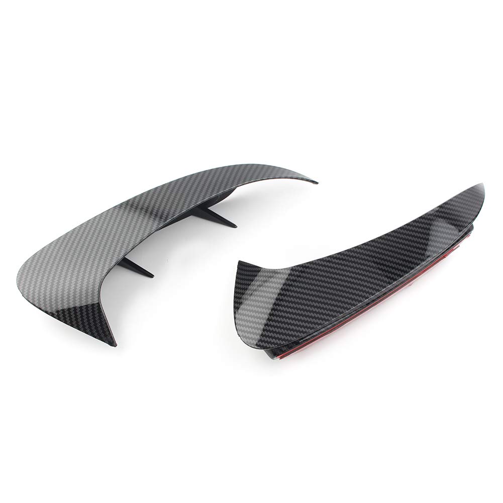 Bacar Auto Heckspoilerlippe Air Outlet Vent Fin Trim Splitter Für A-Klasse W177 A220 2019-UP, Carbon Fiber Look Bacar Auto Heckspoilerlippe Air Outlet Vent Fin Trim Splitter Für A-Klasse W177 A220 2019-UP, Carbon Fiber Look von BACAR