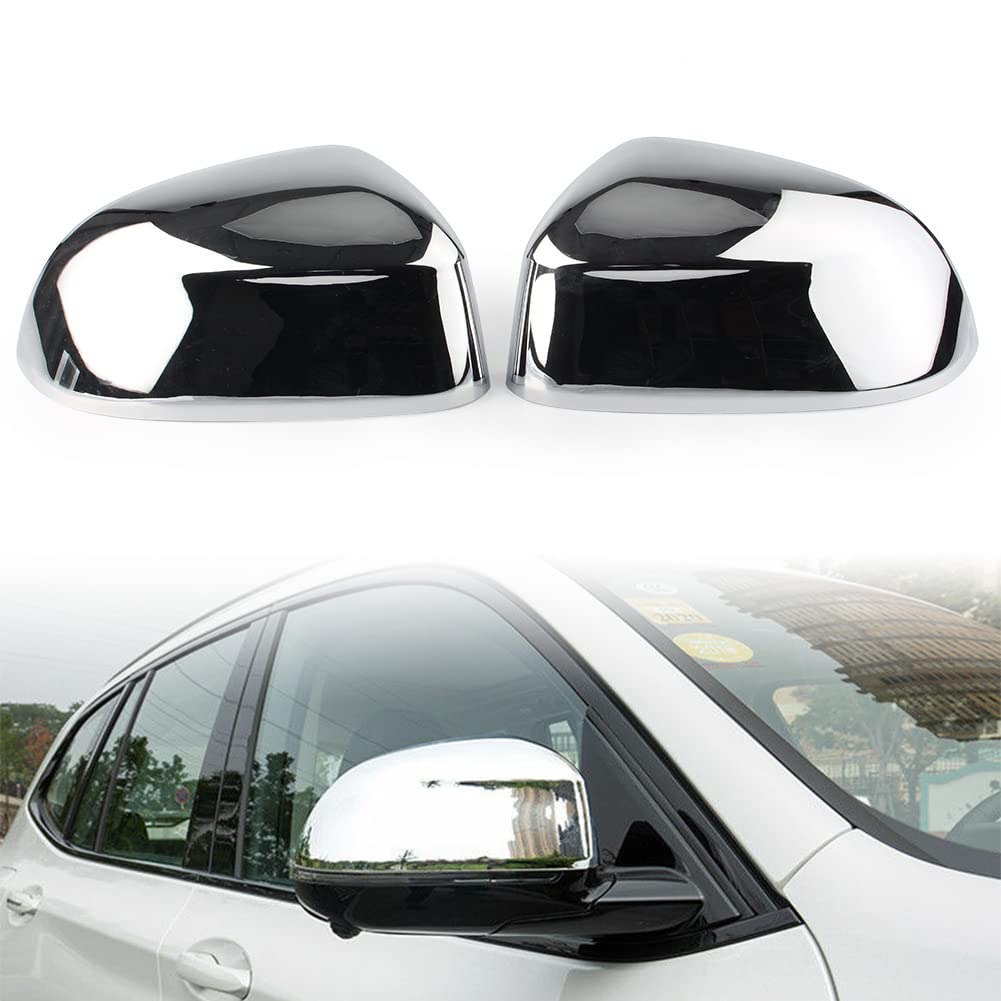 Bacar Automative 2 STK Spiegelkappen Abdeckung Zierleiste Rückspiegel Seitenverkleidung Unterseite Zierleiste Chrom Für X3 G01 2018 Bacar Automative 2 STK Spiegelkappen Abdeckung Zierleiste Rückspiegel Seitenverkleidung Unterseite Zierleiste Chrom Für X3 G01 2018 von BACAR