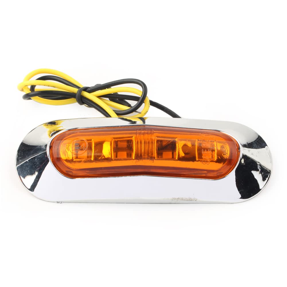 Bacar Lkw-anhänger Licht Seite Marker Anzeige Lichter Anhänger Lichter Lampe 4 Licht Für Lkw-anhänger Pickup SUV Caravan 1PC bernstein Licht Bacar Lkw-anhänger Licht Seite Marker Anzeige Lichter Anhänger Lichter Lampe 4 Licht Für Lkw-anhänger Pickup SUV Caravan 1PC bernstein Licht von BACAR