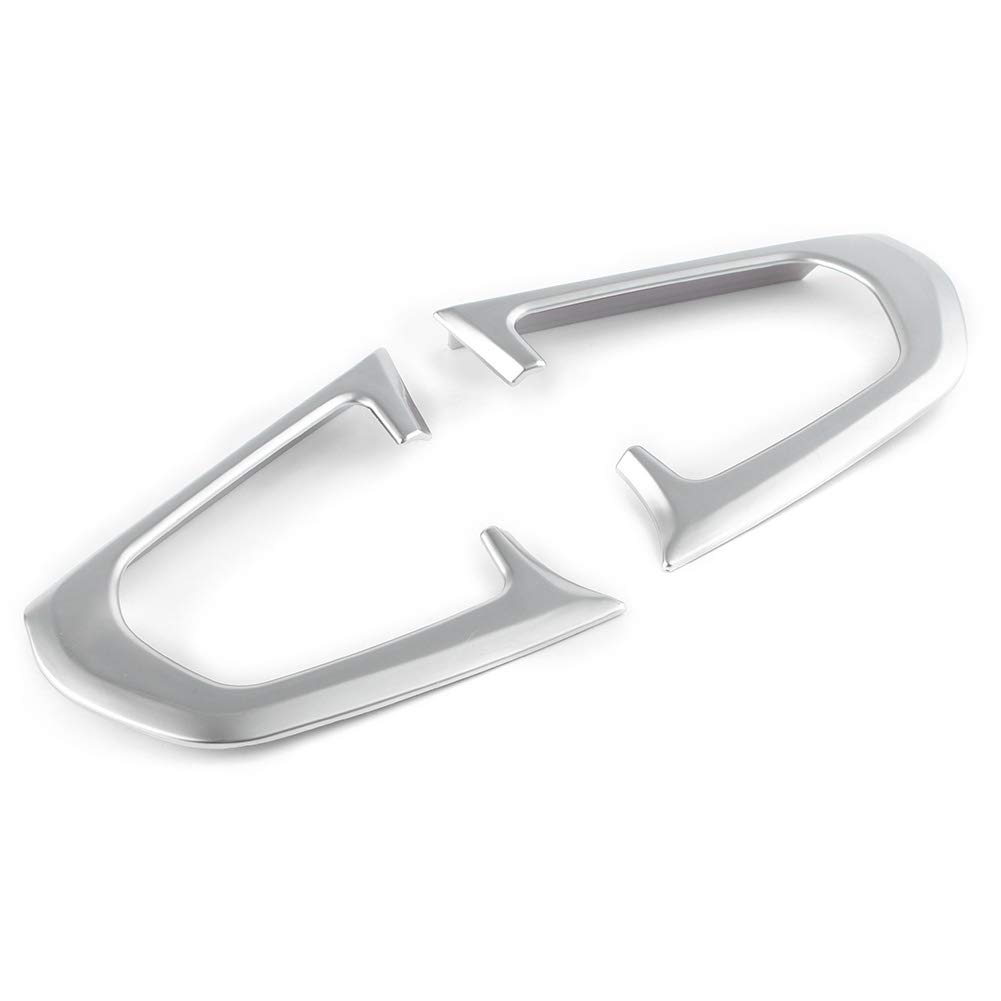Bacar Silber Auto Auto Innen Lenkrad Knopf Dekorative Abdeckung Trim Dekor Für X3 G01 2018 Bacar Silber Auto Auto Innen Lenkrad Knopf Dekorative Abdeckung Trim Dekor Für X3 G01 2018 von BACAR