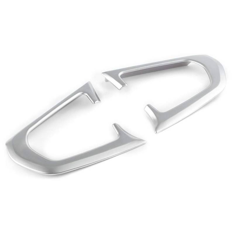 Bacar Silber Auto Auto Innen Lenkrad Knopf Dekorative Abdeckung Trim Dekor Für X3 G01 2018 von BACAR