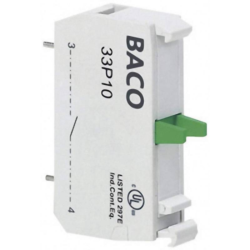 BACO 33P10 Kontaktelement 1 Schließer tastend 600 V 1 St. von BACO