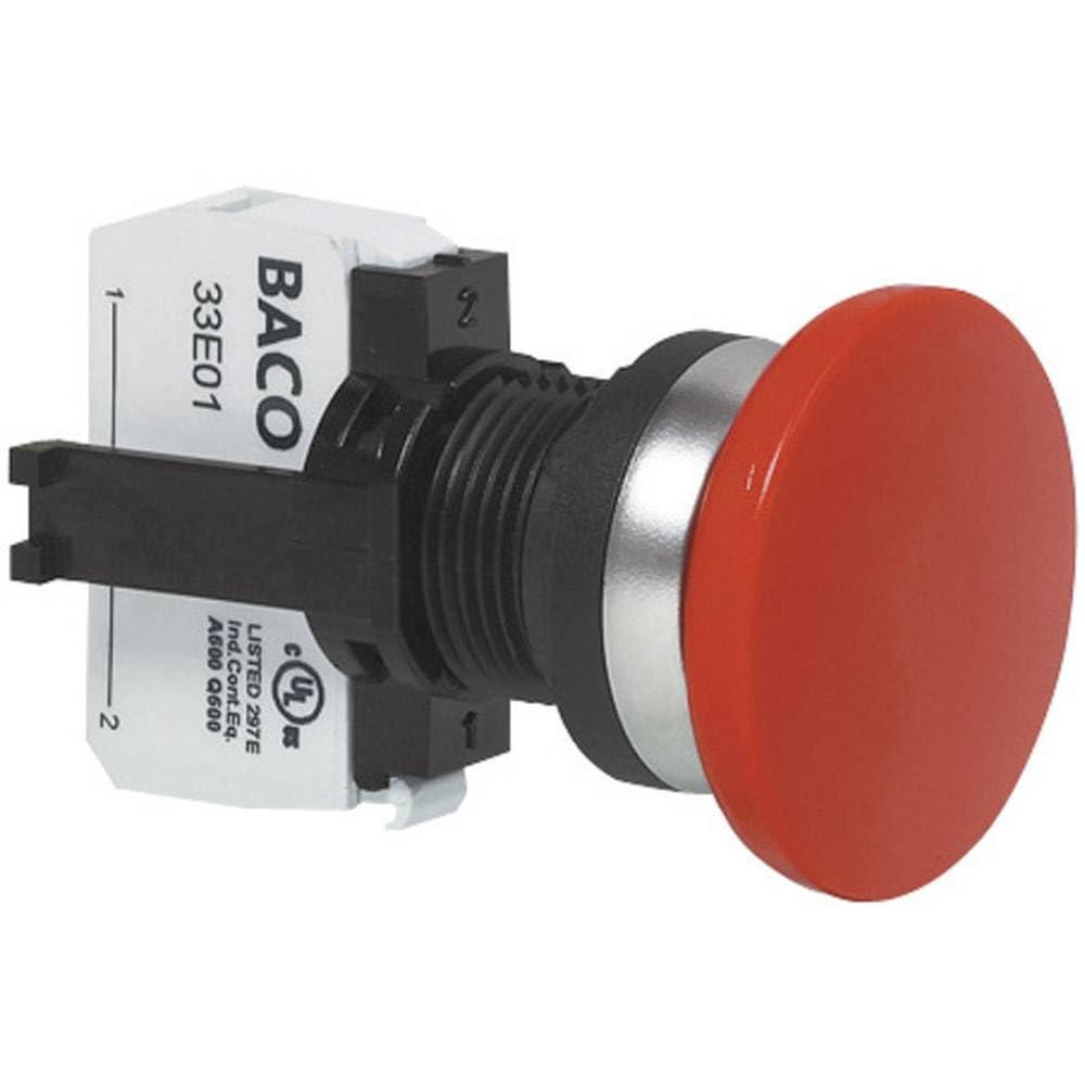 BACO L21AD01C Not-Aus-Schalter Frontring Kunststoff, verchromt 600 V 10 A 1 Öffner IP69K 1 St. BACO L21AD01C Not-Aus-Schalter Frontring Kunststoff, verchromt 600 V 10 A 1 Öffner IP69K 1 St. von BACO