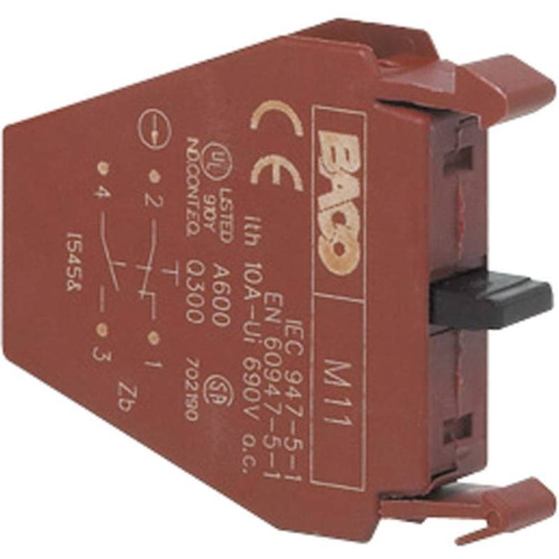 BACO LM11 Kontaktelement 1 Öffner, 1 Schließer tastend 600 V 1 St. von BACO