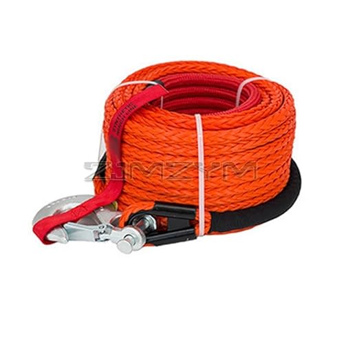 Hochleistungs-Abschleppgurt 10 mm * 30 m mehrfarbige Windenleine, Abschleppseil, Polymer-Synthetikfaserseil, Plasmaseil for die Traktion von Geländefahrzeugen(2,10mm x 30M) von BAFEIYA
