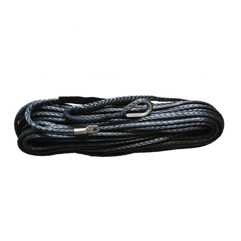 Hochleistungs-Abschleppgurt 10 mm * 50 m Windenleine, Abschleppseil, synthetische UHMWPE-Faser, Plasmakabel for 4X4 Offroad von BAFEIYA