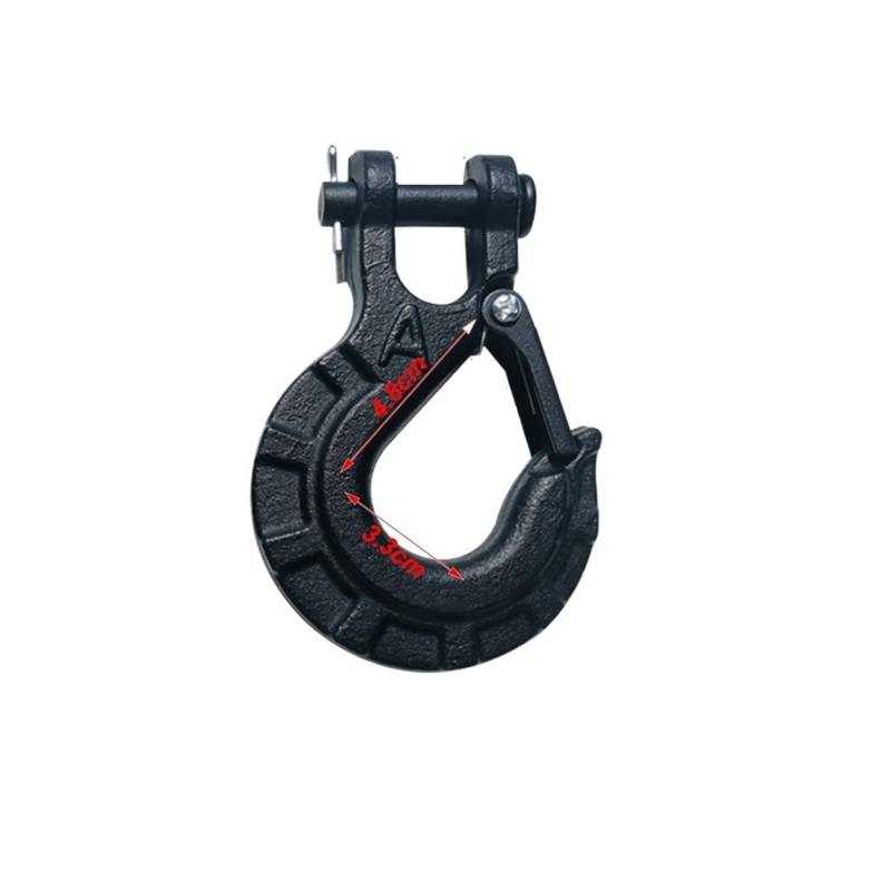 Hochleistungs-Abschleppgurt 8mm * 15m Synthetische Winde Seil Abschleppen Auto 4x4 Zubehör Off Road Anhänger Strap Bruchfestigkeit max 20500LBS for ATV SUV Fahrzeug(10 Ton Winch Hook) von BAFEIYA