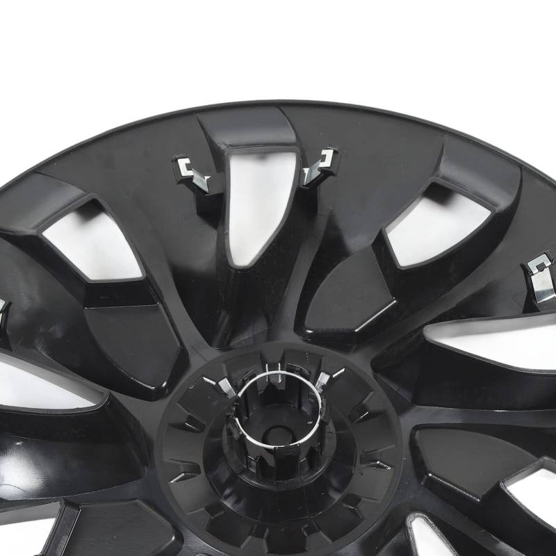 18 -Zoll -Radabdeckung Hubcap, 4pcs Matte Black Turbo -Rim -Protectors, Einfache Installation von BAFOVY
