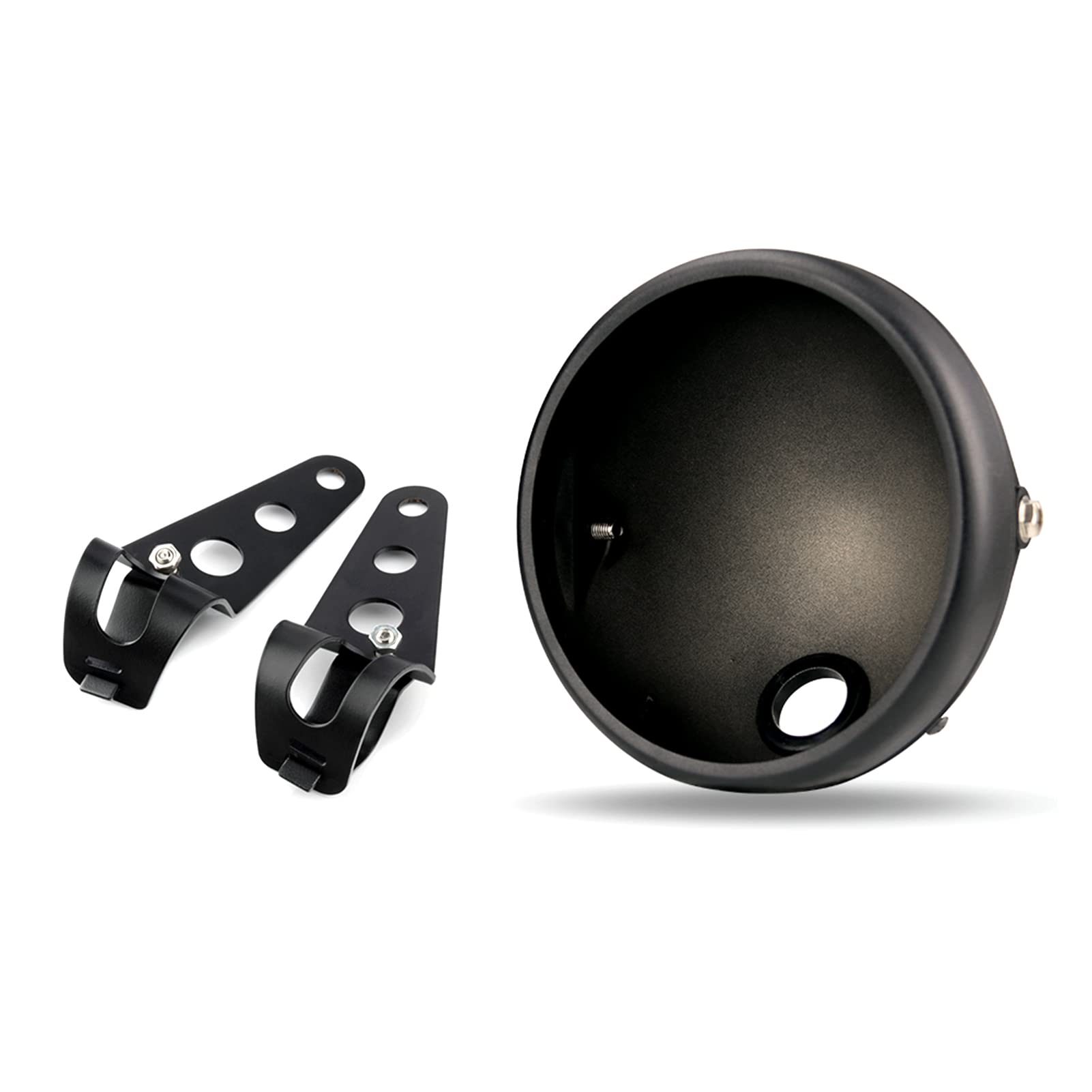 BAFOVY 7 "LED -Motorrad -Scheinwerferrunde mit Gehäuse Eimer Blude Signal DRL HI/BALL BEAM MOTOCLE Scheinwerfer Scheinwerfer BRUCKET Scheinwerferschale für Cafe Rennfahrer, Schaber, Ratte BAFOVY 7 "LED -Motorrad -Scheinwerferrunde mit Gehäuse Eimer Blude Signal DRL HI/BALL BEAM MOTOCLE Scheinwerfer Scheinwerfer BRUCKET Scheinwerferschale für Cafe Rennfahrer, Schaber, Ratte von BAFOVY