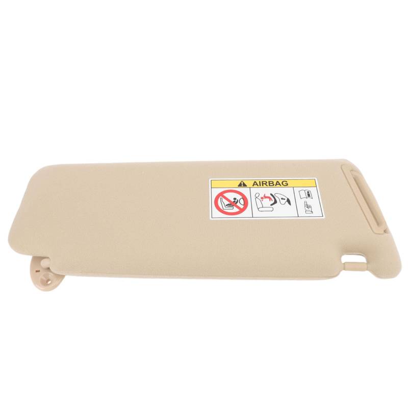 Front Sun Visor with Mirror Beige Replacement for Land Cruiser Prado 2010‑2023, Left Hand Drive, Sun Visor Blockiert Effektiv Sonnenlicht für Land Cruiser Prado 2010-2023 (Links) von BAFOVY