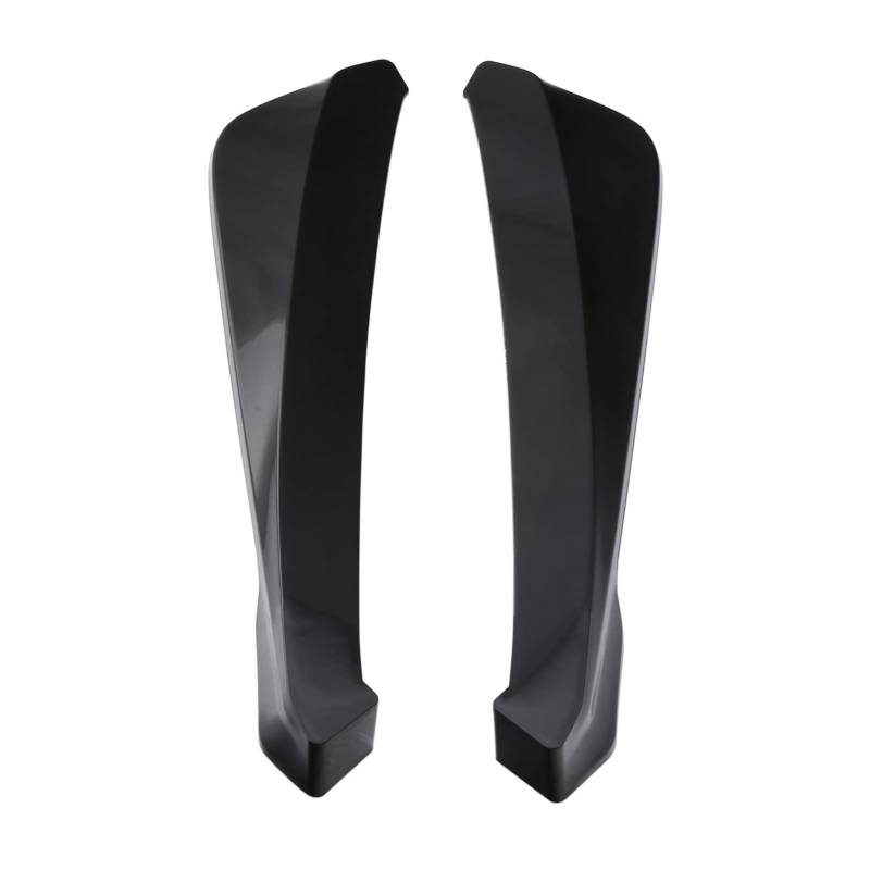 Heck -Stoßstange Lip Splitter, Einfache Installation, Zuverlässige Konstruktion, Stilvolle Optionen für Universelle Auto -Heck Stoßfängerdiffusor Spoiler, Präzise Passform, Vertrauenswürdige (BLACK) von BAFOVY