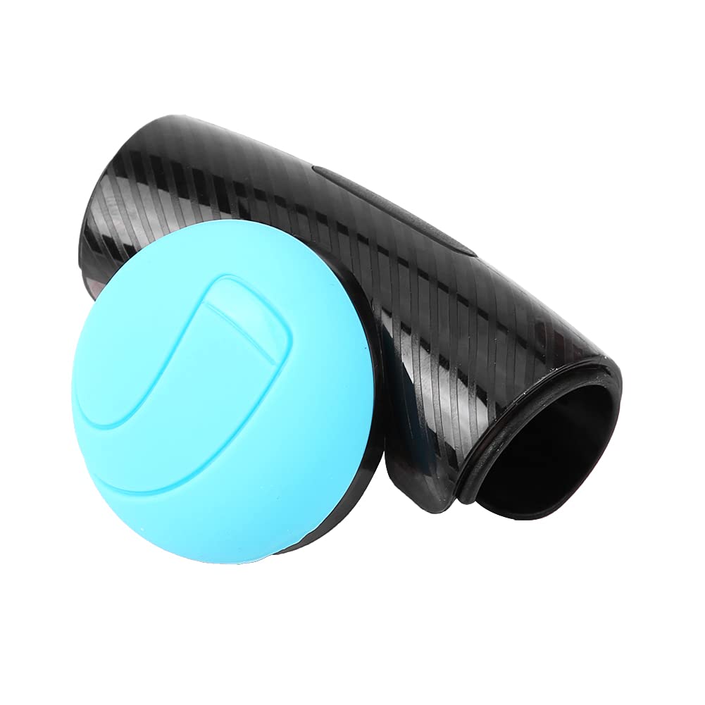 Lenkradknopf, Verbesserung der Fahrsicherheit, Verbesserter Kontrolle, Modisches Design, Universelle Kompatibilität, Einfache Installation mit Gummiband Zum Schutz Ihres Lenkrads (BLUE) von BAFOVY