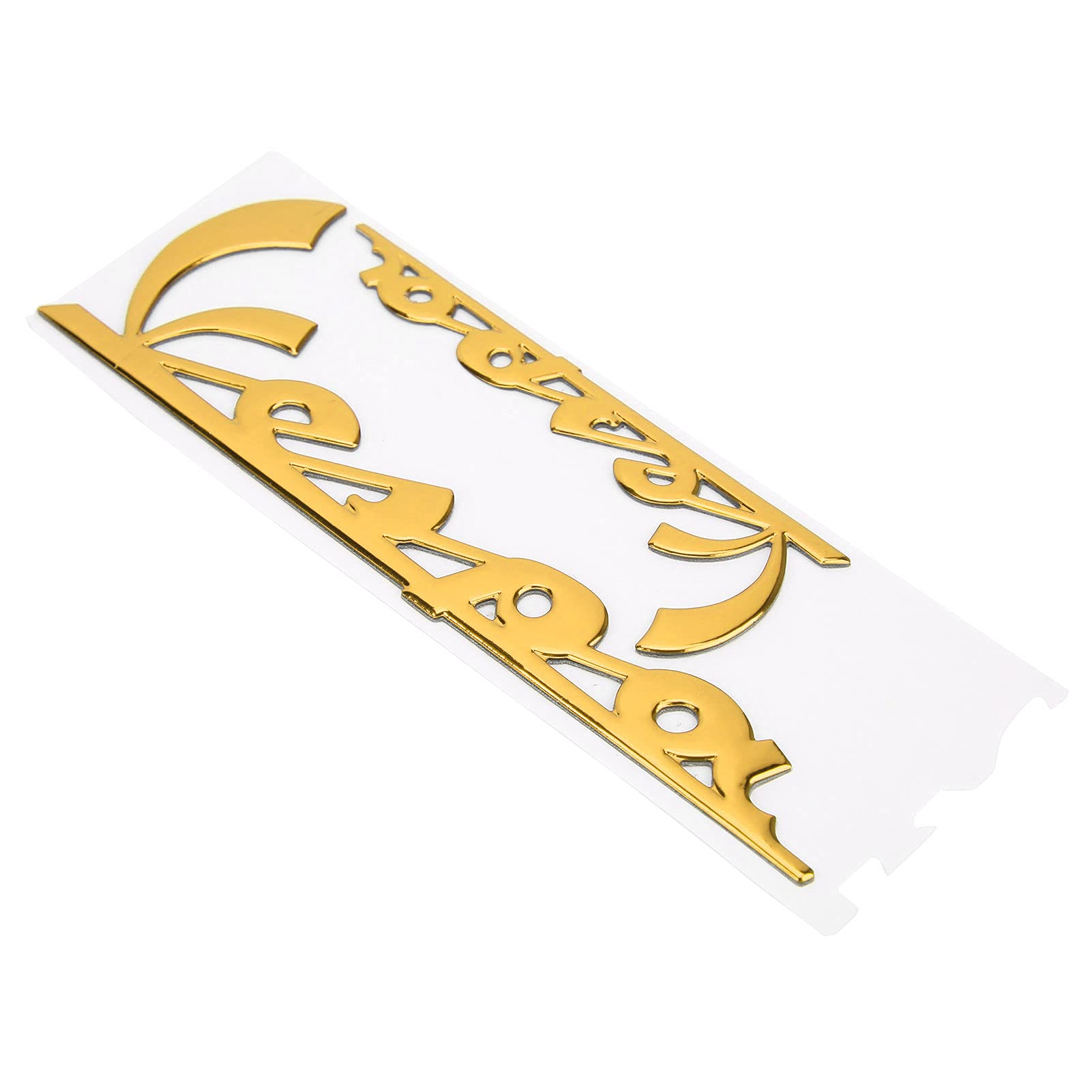 Motorrad-Emblem-Aufkleber, Weastresistente, Stilvolle 3D-Emblem für GTS300 LX125 LX150, Wenigen Minuten, Langlebig mit Starkem Klebstoff (Yellow) von BAFOVY