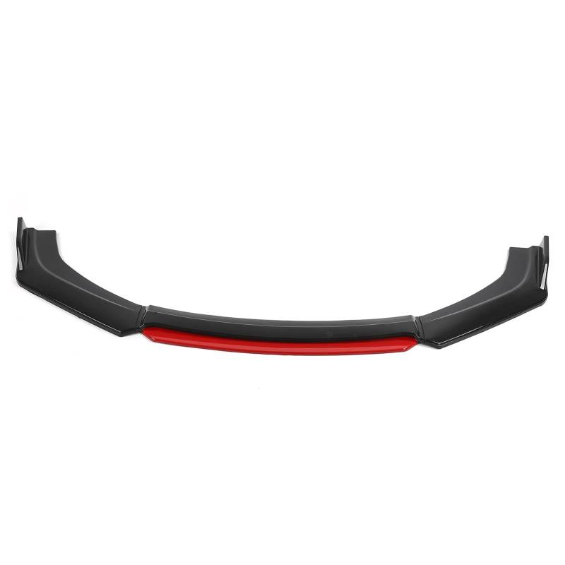 Universal Front Stoßfänger Lippenspoiler -Kit für Auto, Einfache Installation, Sportliches und Aggressives Design, Schützen Sie Ihr Auto Effektiv, Verbessern Sie die Aerodynamische Leistung, Premium von BAFOVY