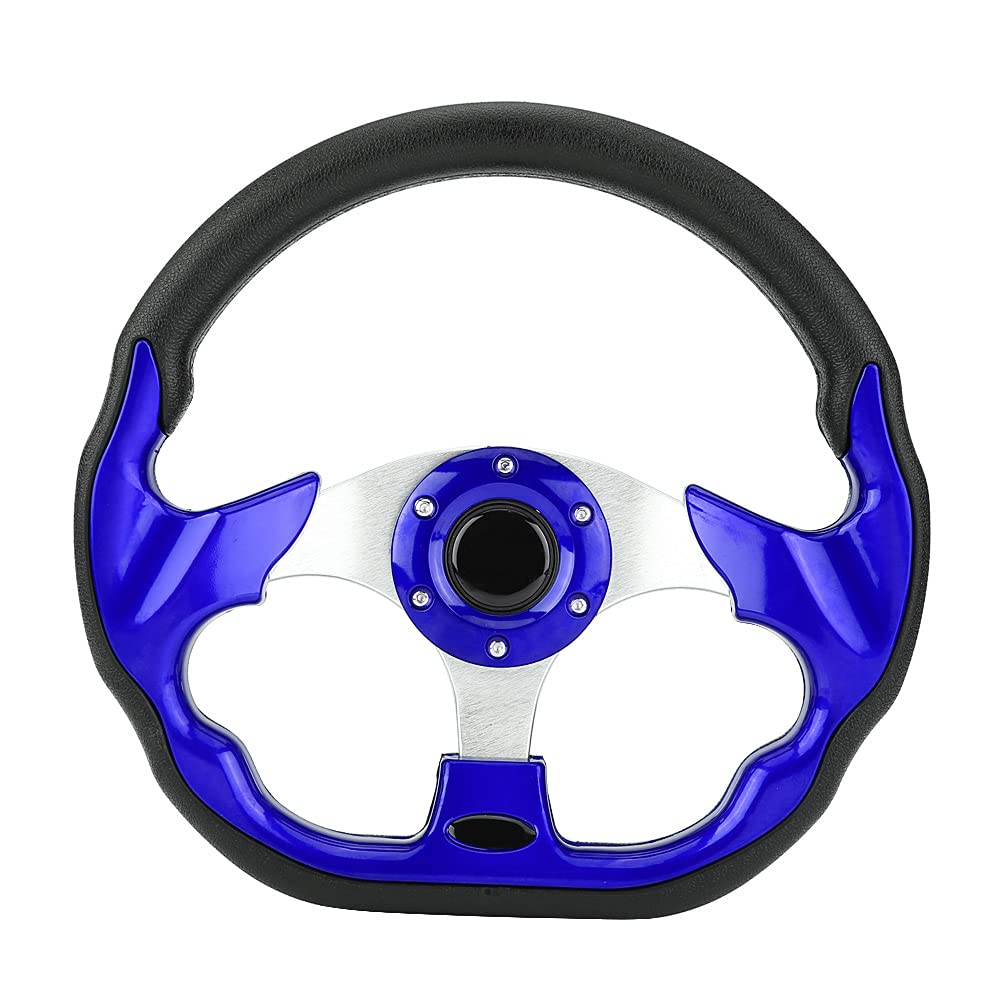 Universal Racing Lenkrad, Präzises Anti-Skid-Design, Verbesserte Kontrolle, Neues Modedesign, Vielfalt der Farben, aus Materialien Hergestellt, mit Zuversicht für die Kontrolle des Rennens, für (BLUE) Universal Racing Lenkrad, Präzises Anti-Skid-Design, Verbesserte Kontrolle, Neues Modedesign, Vielfalt der Farben, aus Materialien Hergestellt, mit Zuversicht für die Kontrolle des Rennens, für (BLUE) von BAFOVY