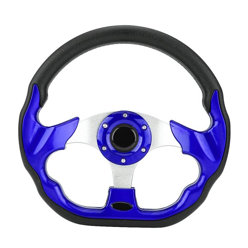 Universal Racing Lenkrad, Präzises Anti-Skid-Design, Verbesserte Kontrolle, Neues Modedesign, Vielfalt der Farben, aus Materialien Hergestellt, mit Zuversicht für die Kontrolle des Rennens, für (BLUE) von BAFOVY