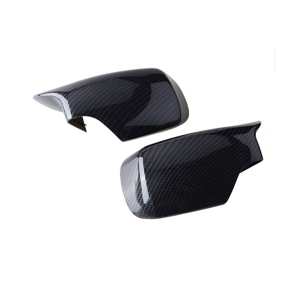 Auto Spiegelkappen Rückspiegelabdeckung Seitenspiegelkappe Für BMW 3er E46 1998–2005 5er E39 1996–2003 Limousine Spiegelkappen Abdeckung (Color : Carbon Fiber Pattern) von BAIHUOBUWEIAO