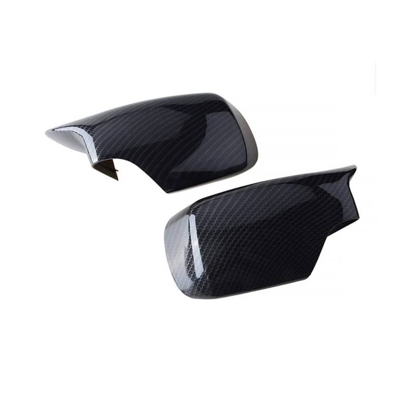 Auto Spiegelkappen Rückspiegelabdeckung Seitenspiegelkappe Für BMW 3er E46 1998–2005 5er E39 1996–2003 Limousine Spiegelkappen Abdeckung (Color : Carbon Fiber Pattern) von BAIHUOBUWEIAO