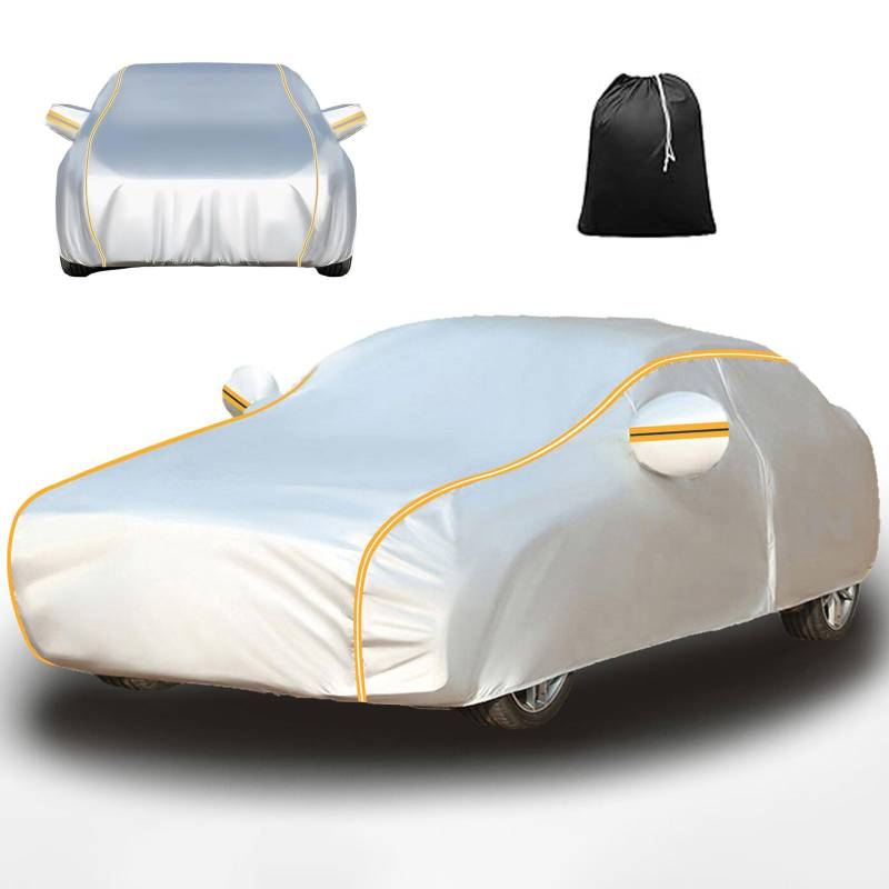 Autoabdeckung für 𝖳𝗈𝗒𝗈𝗍𝖺 Corolla Cross Auto Abdeckplane Vollgarage Outdoor Auto Abdeckplane Autoabdeckung Winter Wasserdicht Regen Sonne Staub UV Schutz von BAITUB