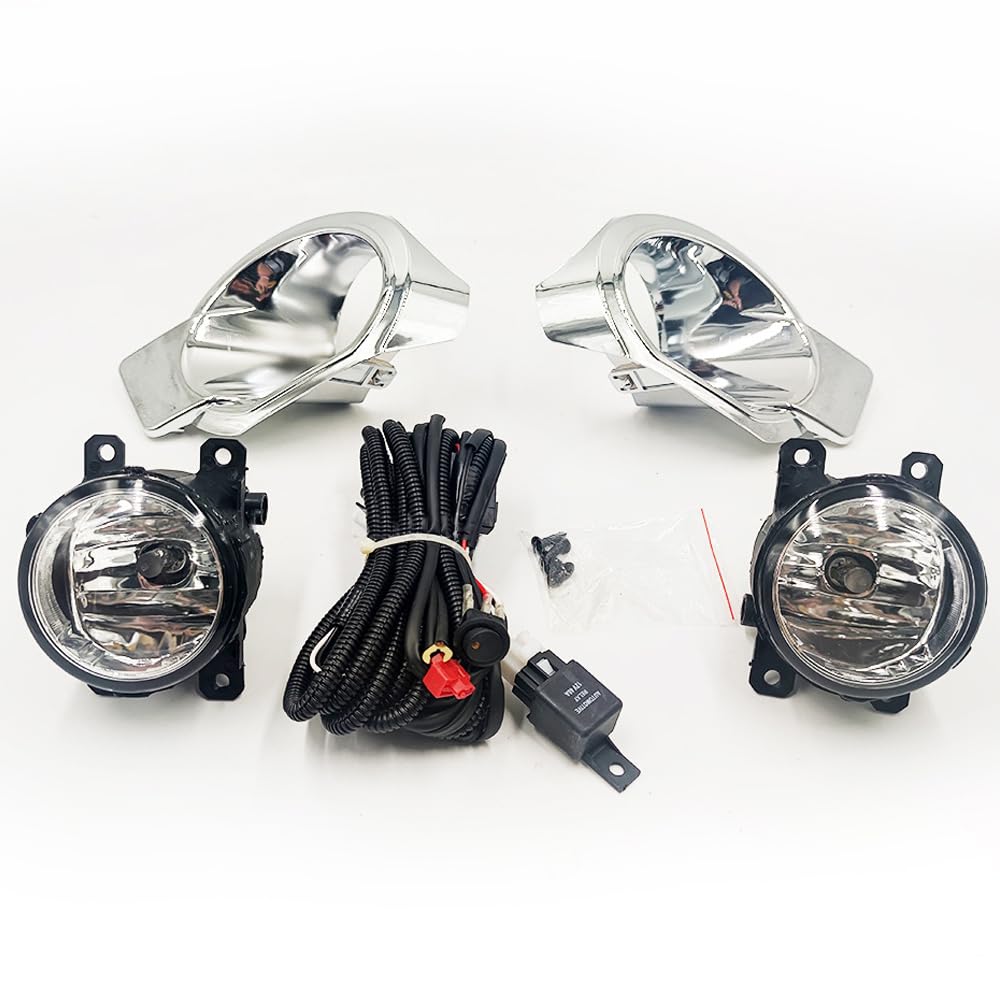 BAKUGO 1 Set Halogen Nebels Chein Werfer Montage Front Stoßstange Nebels Chein Werfer H11 12V Verdrahtung Kit Für Ford Ranger 2012 2013 2014 BAKUGO 1 Set Halogen Nebels Chein Werfer Montage Front Stoßstange Nebels Chein Werfer H11 12V Verdrahtung Kit Für Ford Ranger 2012 2013 2014 von BAKUGO