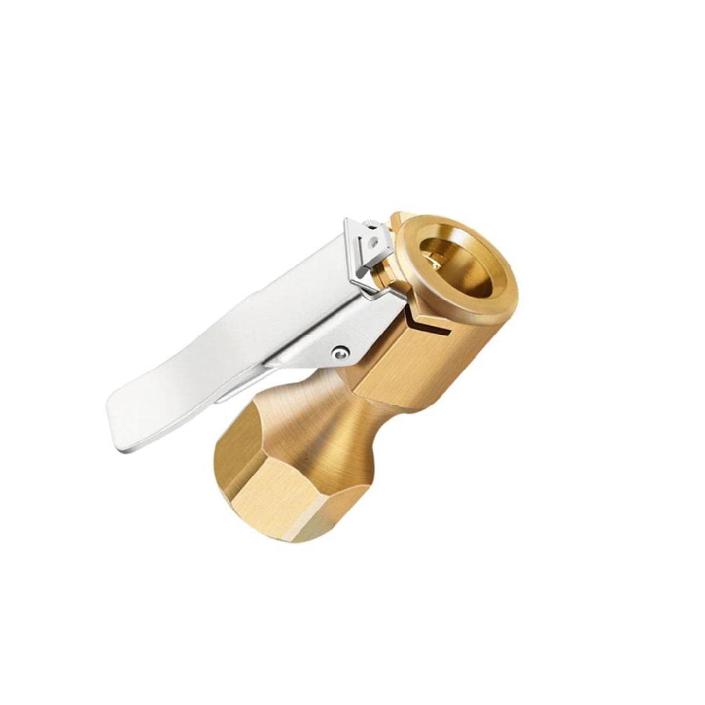 1/4 Zoll Messing Reifen Inflator Lock Chuck Air Kompressor Quick Connect Adapter Mit Clip Connector Zunge Auto Zubehör Aufblasbare Düse Ersatz Kit Groß Für Luftkompressor Air Chuck Quick 1/4 Zoll Messing Reifen Inflator Lock Chuck Air Kompressor Quick Connect Adapter Mit Clip Connector Zunge Auto Zubehör Aufblasbare Düse Ersatz Kit Groß Für Luftkompressor Air Chuck Quick von BANAN