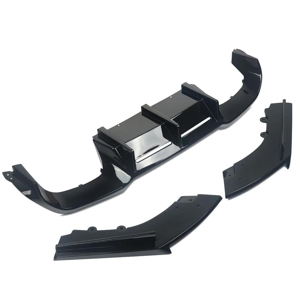 Automobilindustrie 3PCS Hinten Lip Spoiler Stoßstange Für BMW M2 F87 Coupe M2C Competion Diffusor 2015 + Glanz Schwarz Automobilindustrie 3PCS Hinten Lip Spoiler Stoßstange Für BMW M2 F87 Coupe M2C Competion Diffusor 2015 + Glanz Schwarz von BANBE