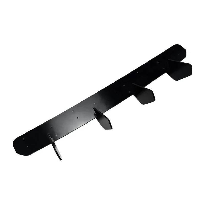 Automobilindustrie 4 Flossen Auto Heckstoßstange Canard Lip Unterer Splitter Diffusor Spoiler Für Golf 8.5 MK 8.5 GTI R Line 2024 2025 von BANBE