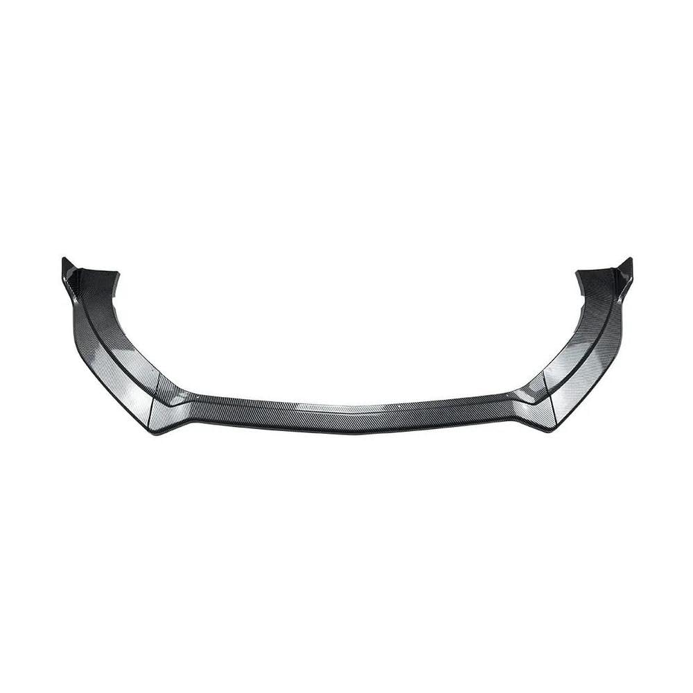Automobilindustrie Auto Front Stoßstange Kinn Splitter Lip Trim Unteren Diffusor Spoiler Body Kits Für Mustang MK6 2015 2016 2017(Carbon Look) von BANBE
