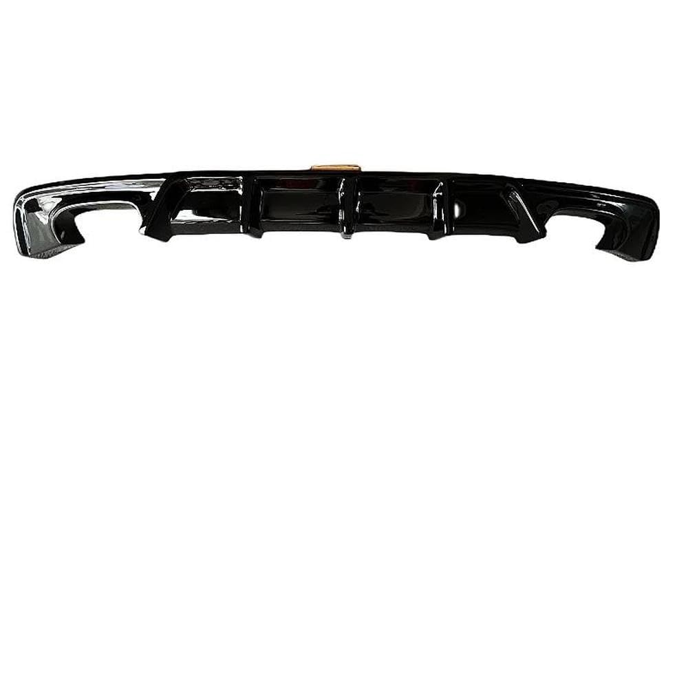 Automobilindustrie Auto Heckstoßstange Diffusor Lip Spoiler Splitter Kinn Bodykit Für BMW 3er GT F34 Ordinary Edition 2014-2018 4-Türer(Glossy Black) von BANBE