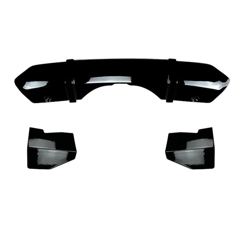 Automobilindustrie Auto Heckstoßstange Diffusor Lippe Für BMW X5 F15 M Sport 2014-2018 Für MP Style Spoiler Splitter Plate Body Kit(Gloss Black) von BANBE