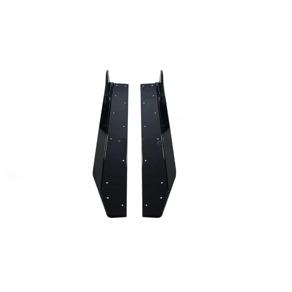 Automobilindustrie Auto Seitenschweller Lip Spoiler Verlängerung Diffusor Schutz Schürze Seitenschweller Splitter Für Mustang 2024+ Body Kit(Gloss Black) von BANBE