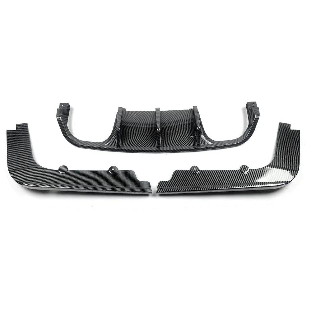 Automobilindustrie Auto Styling Carbon Fiber Hinten Lip Spoiler Diffusor Für BMW M3 E92 Coupe Für E93 Cabrio 2008-2013(Carbon look) von BANBE